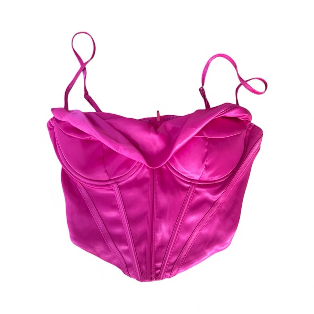 SHEIN Hot Pink Crop Top